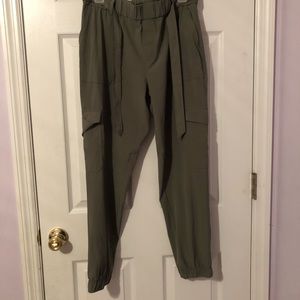 Army green pants